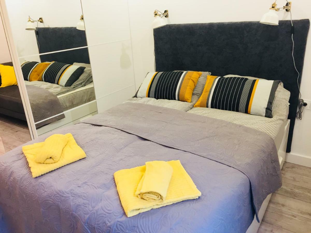 Ferienwohnung Studio Dworzec Gdanski Warschau Exterior foto