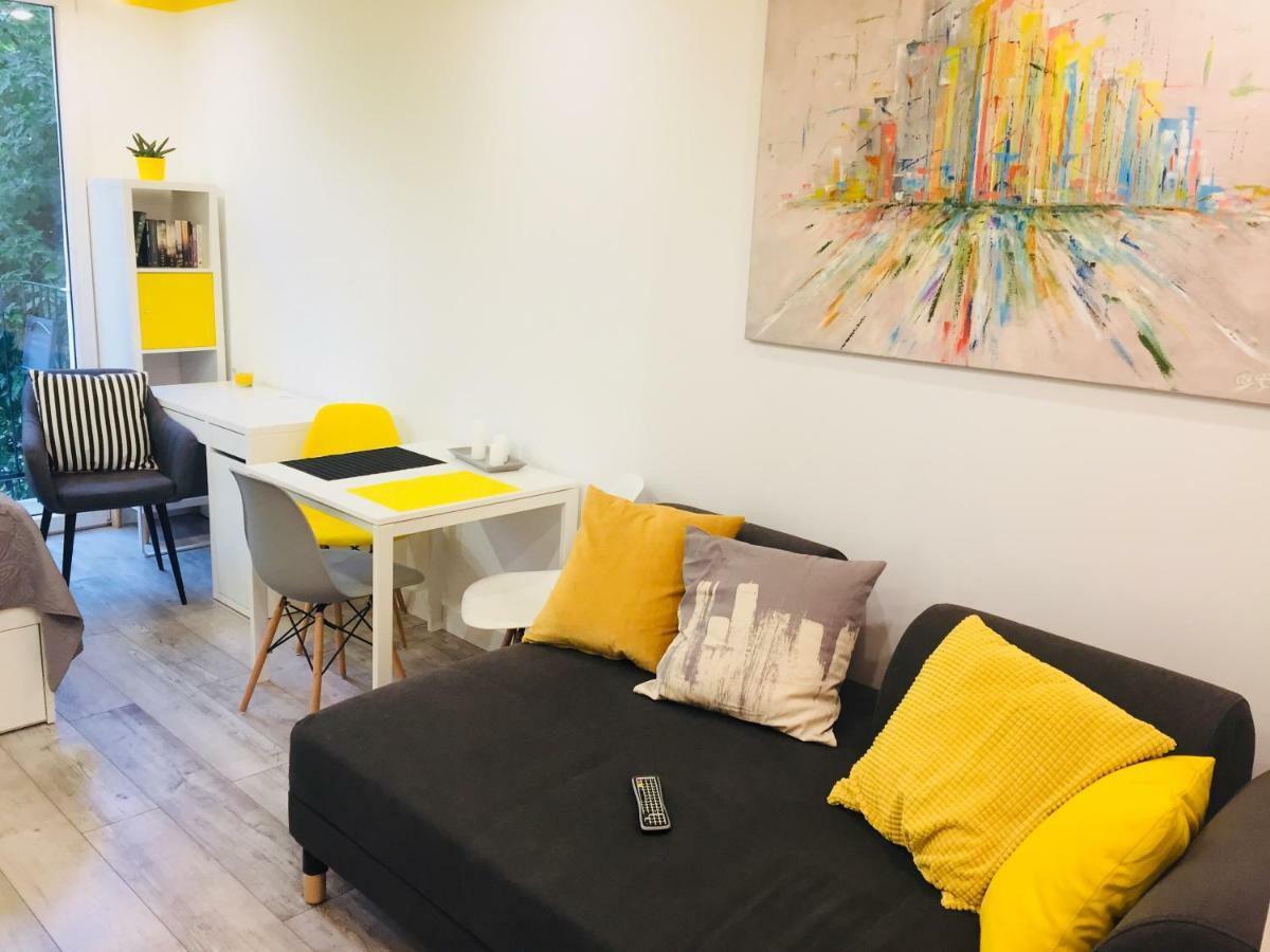 Ferienwohnung Studio Dworzec Gdanski Warschau Exterior foto